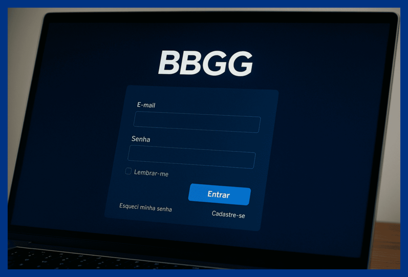 Criar uma nova Conta no plataforma BBGG